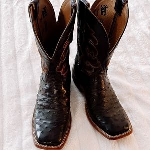 Like New Tony Lama Ostrich Boot
